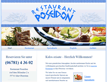 Tablet Screenshot of griechisches-restaurant-poseidon.de